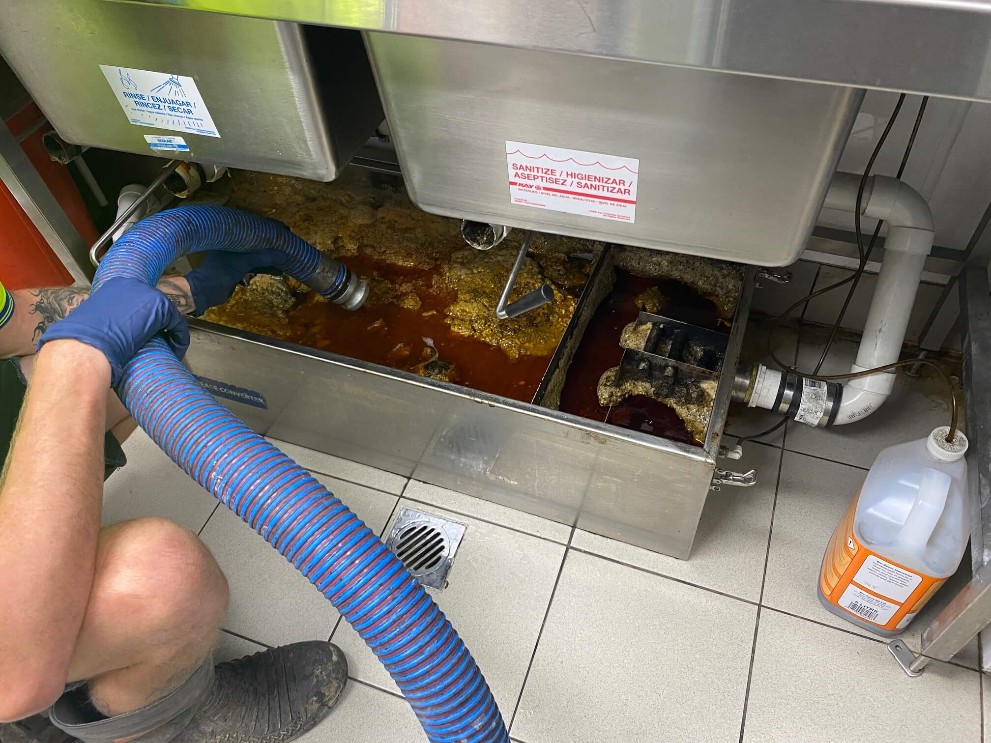 Grease Trap Cleaning in Buckhorn